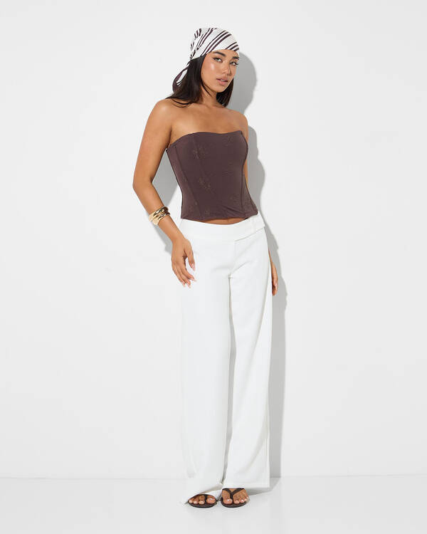 Ava And Ever Rochelle Corset Top for Womens