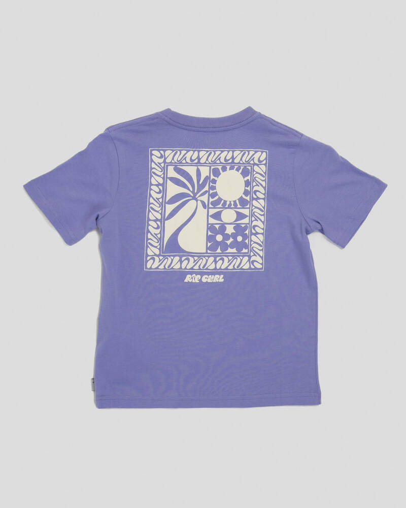 Rip Curl Toddlers' Sonic Bloom Logo T-Shirt for Womens