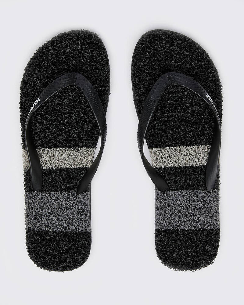 Kustom Mens Noodle Stripe Thongs for Mens