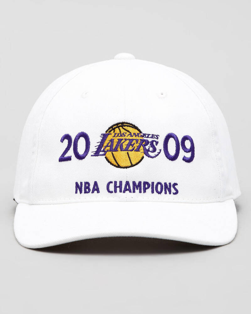 Mitchell & Ness Los Angeles Lakers Finals History Deadstock Snapback Cap for Mens