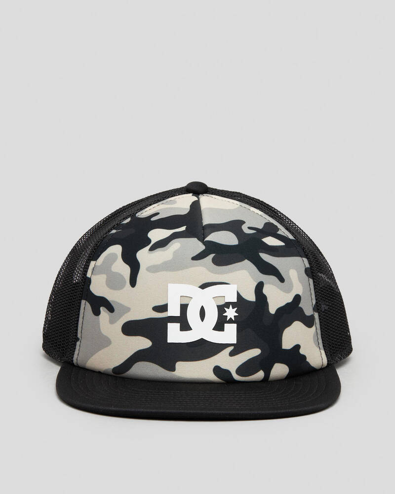 DC Shoes Boys' Gas Station Trucker Cap for Mens