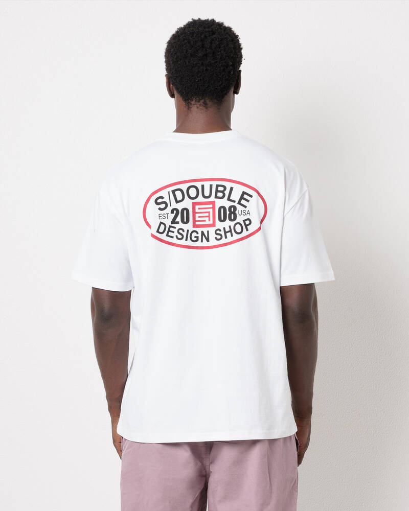 S-Double Oval T-Shirt for Mens