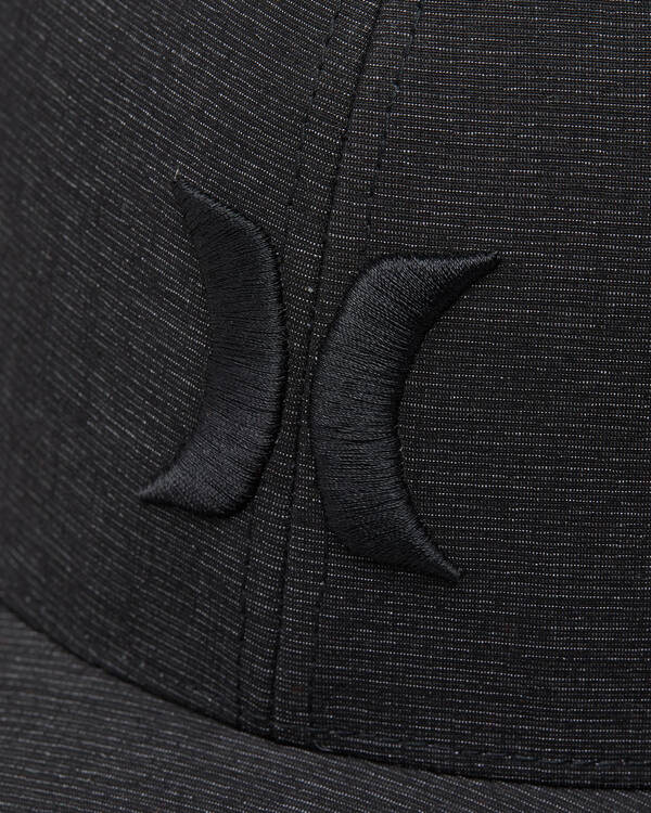 Hurley Black Textures Cap for Mens