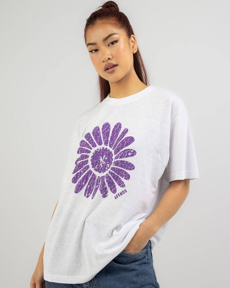 Afends Daisy Slay T-Shirt for Womens