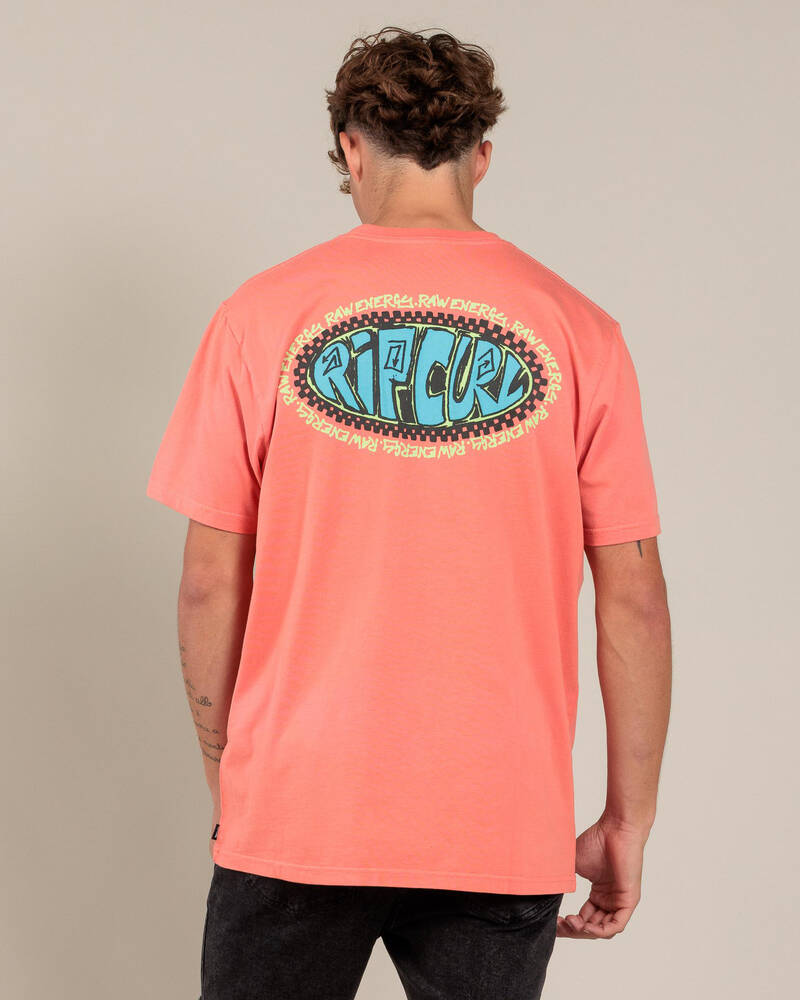 Rip Curl Raw Energy De Oval T-Shirt for Mens