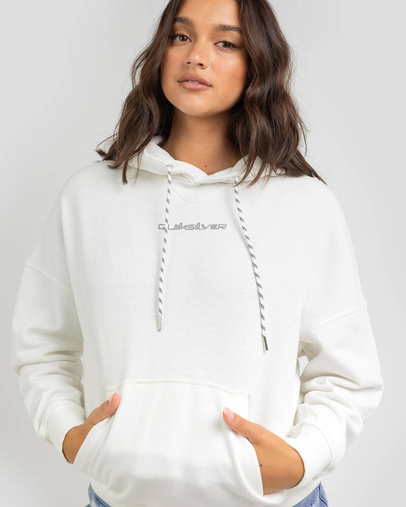 Quiksilver Logo Hoodie for Womens