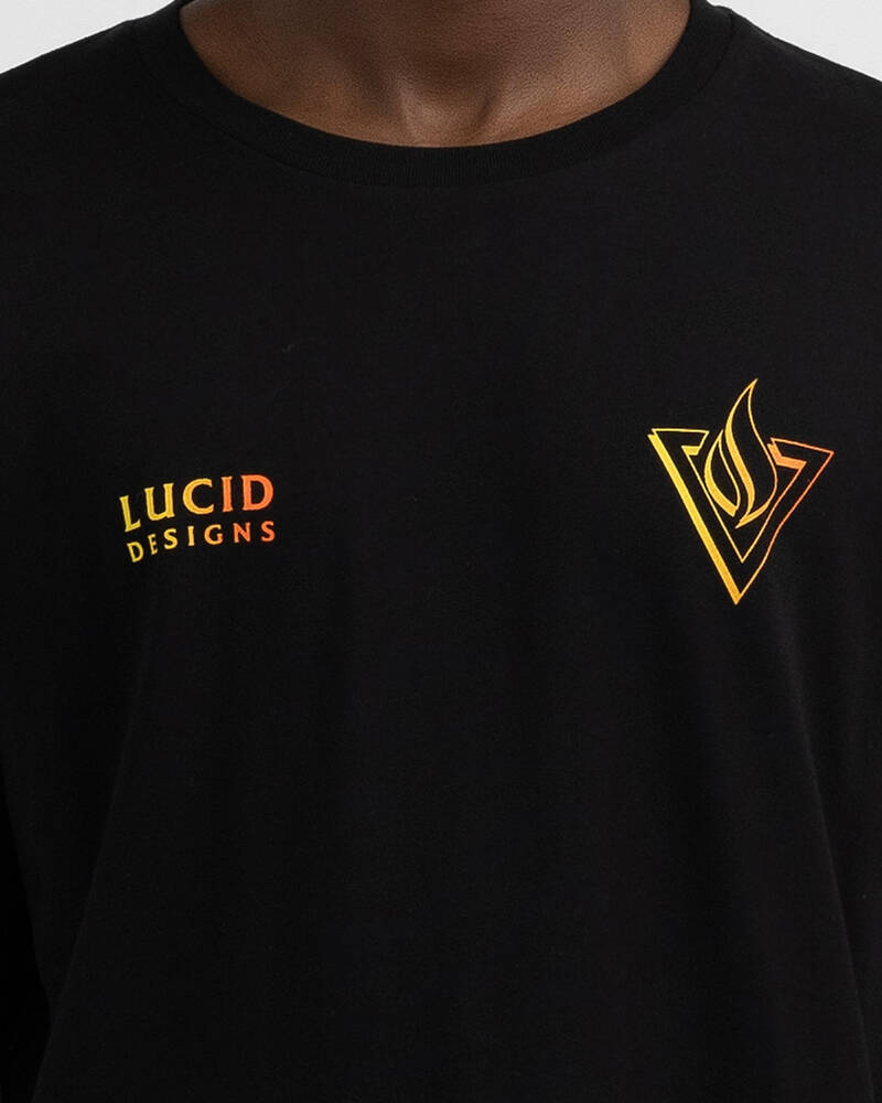 Lucid Pinnacle Fade T-Shirt for Mens