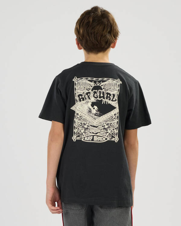 Rip Curl Boys' Surf Shack Logo T-Shirt for Mens