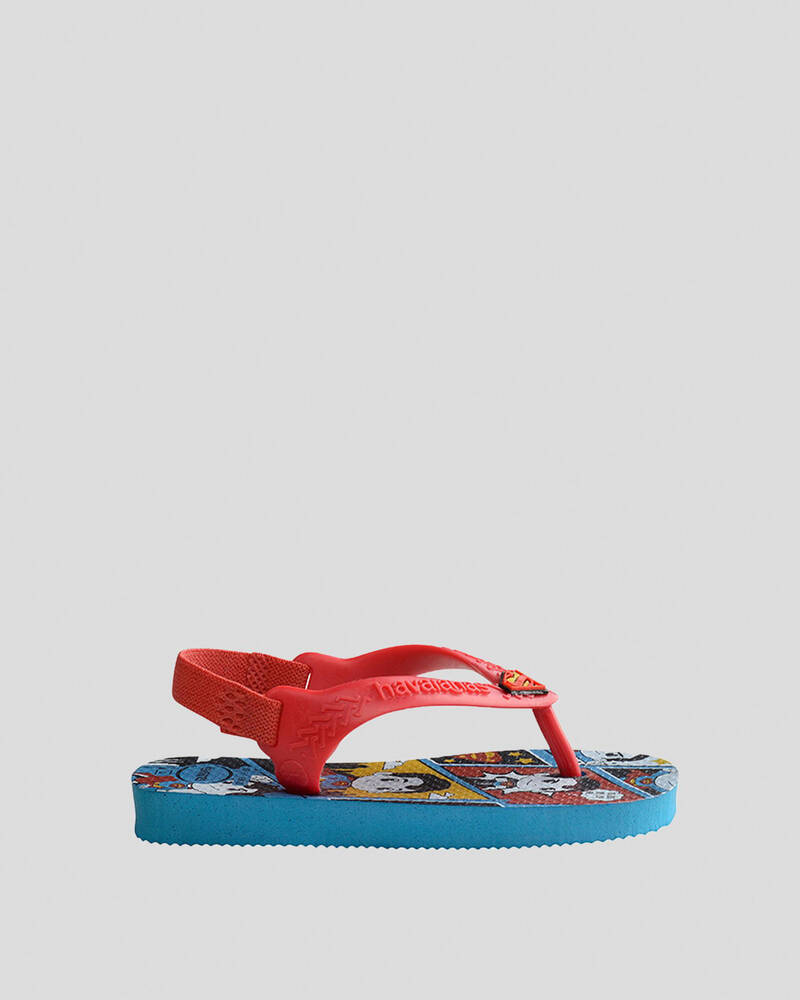 Havaianas Toddlers' New Herois Superman Thongs for Mens