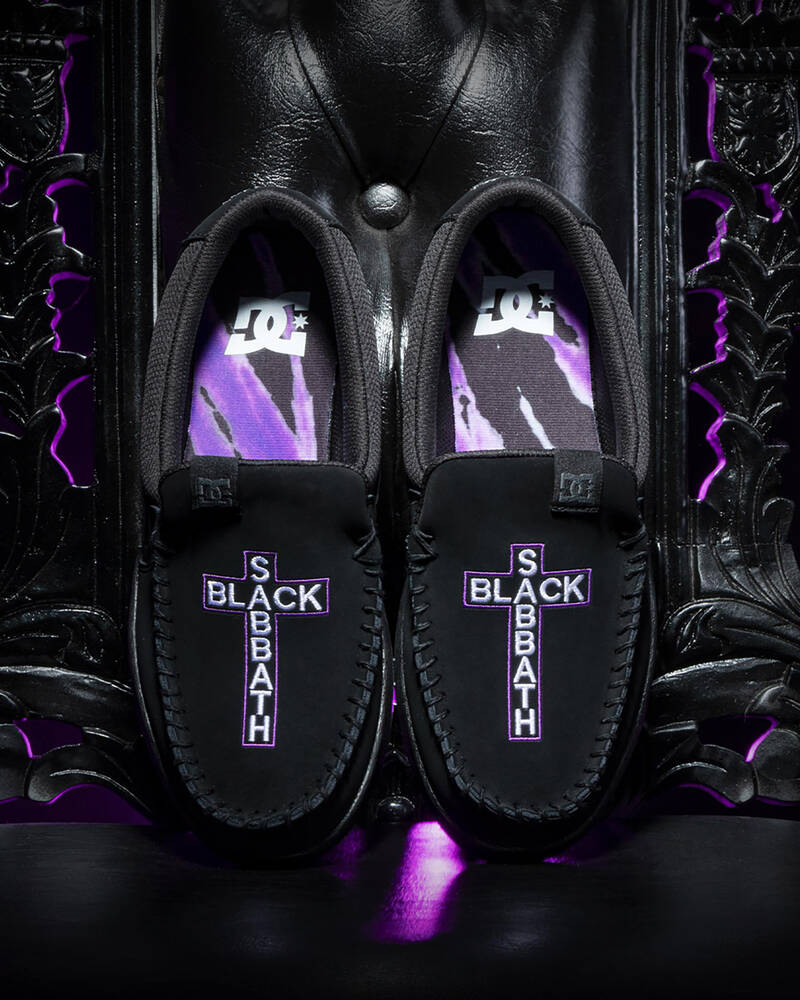 DC Shoes Black Sabbath Villain 2 Shoes for Mens