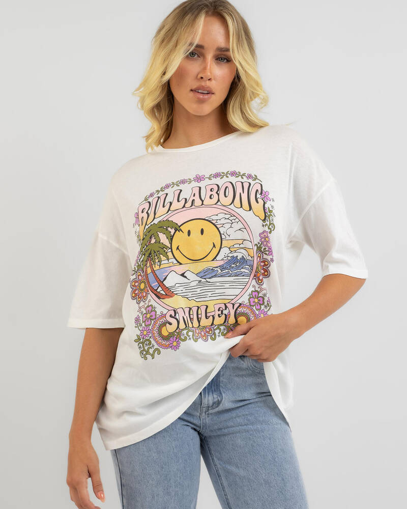 Billabong Smiley True Boy T-Shirt for Womens