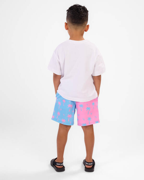 Skylark Toddlers' Palm Parade Elastic Waist Shorts for Mens