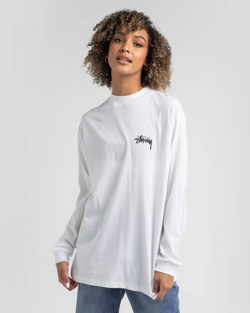 Stussy Shrooms OS Long Sleeve T-Shirt for Womens