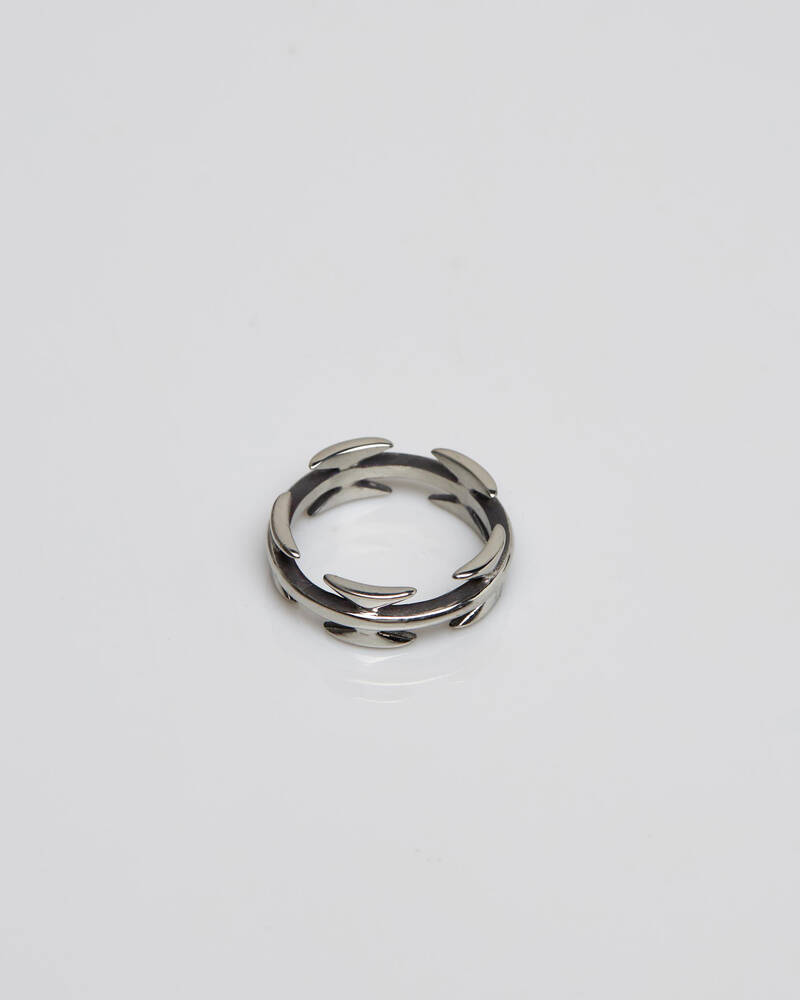 Statement Collective Razor Wire Ring for Mens