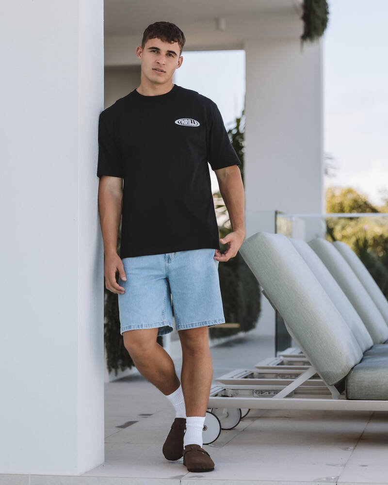 Thrills Shadowless Oversize Fit T-Shirt for Mens
