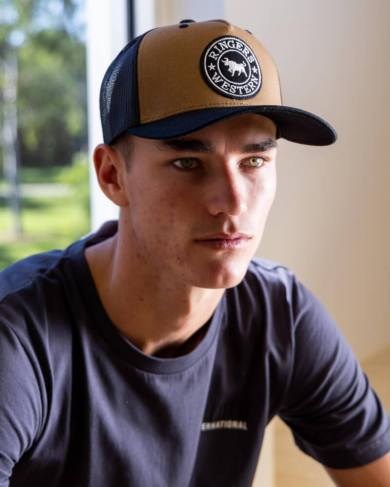 Ringers Western Signature Bull Trucker Cap for Mens