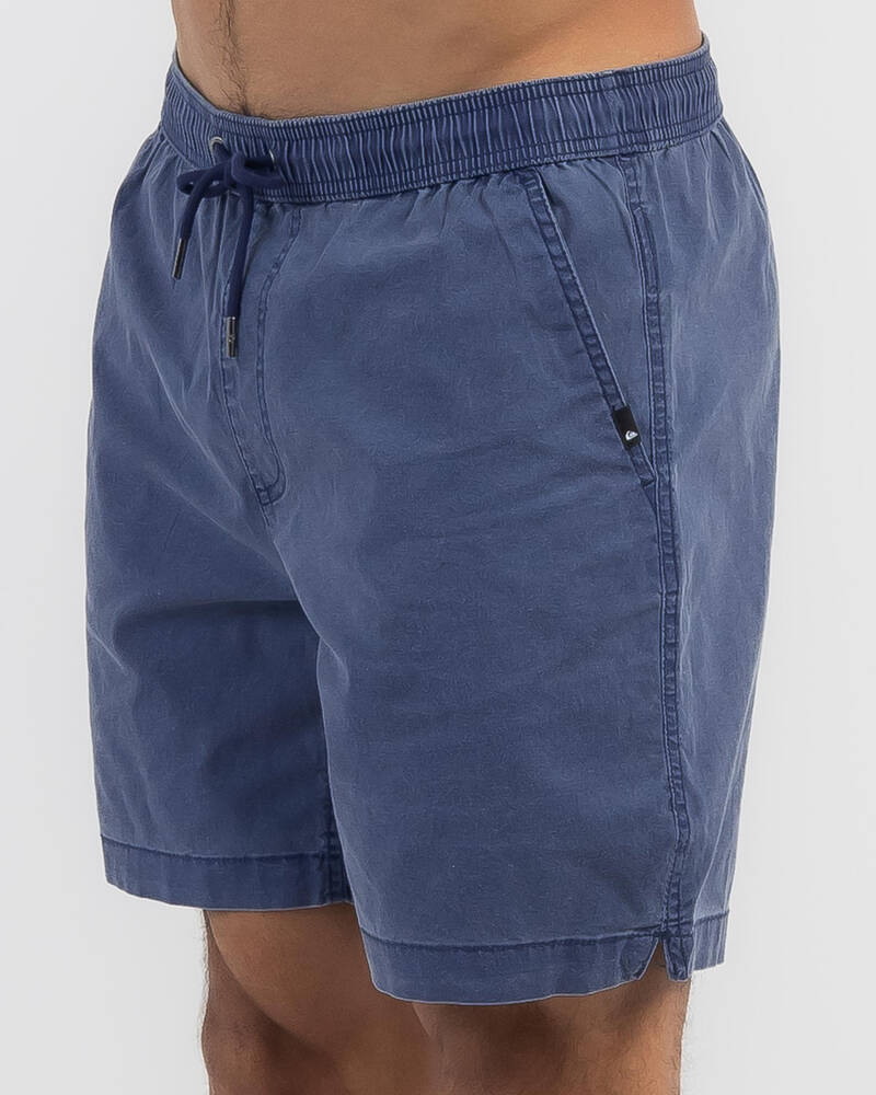 Quiksilver Taxers Elastic Waist Shorts for Mens