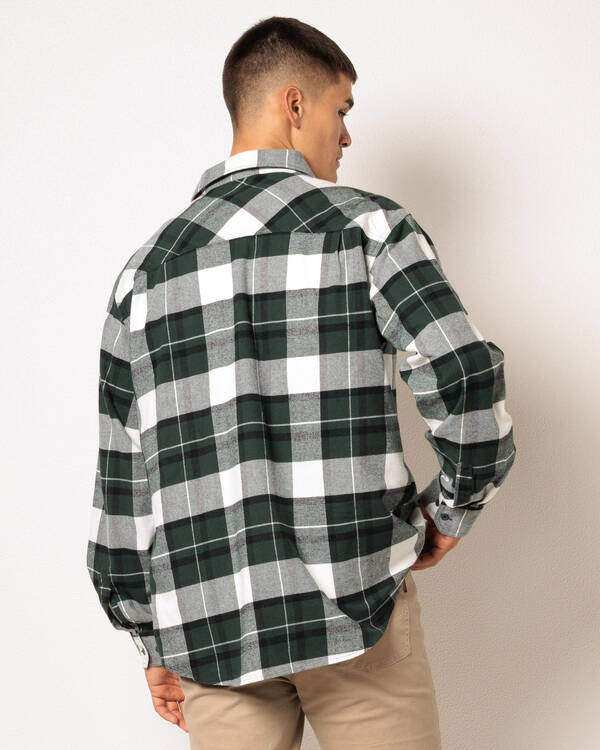 Ringers Western Kingswood Half Button Flannel Shirt for Mens