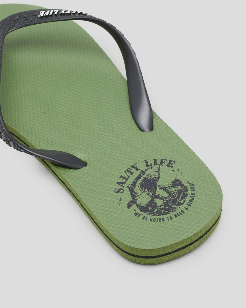 Salty Life Summit Thongs for Mens