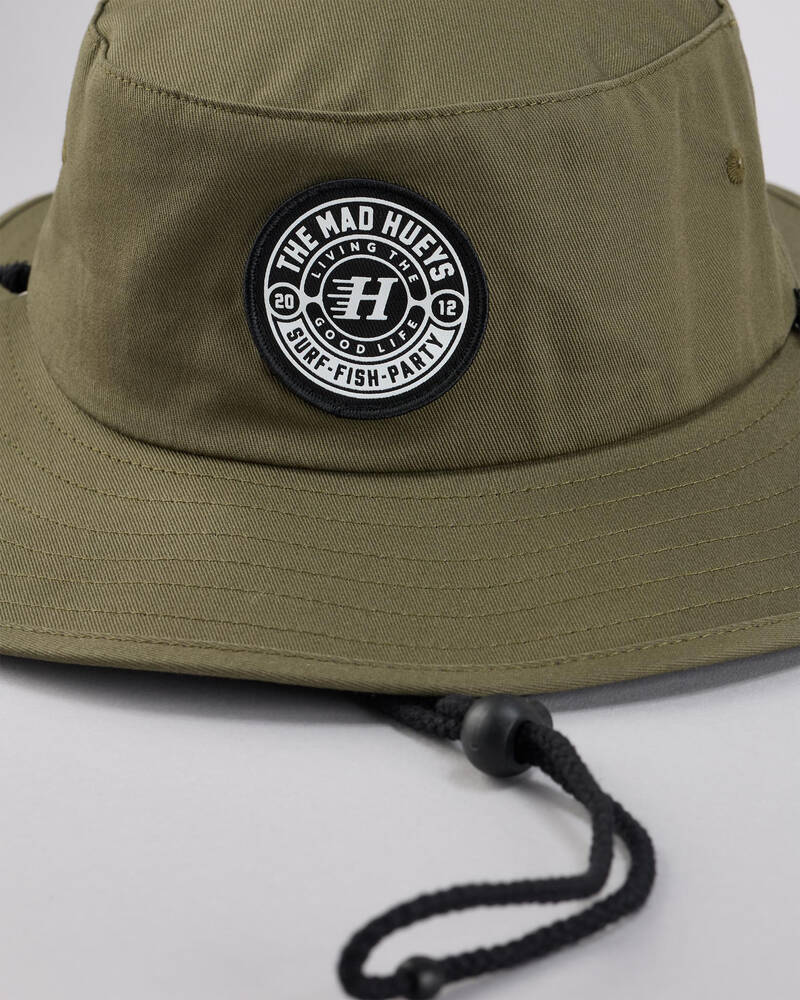 The Mad Hueys Hueys Good Life Wide Brim Hat for Mens