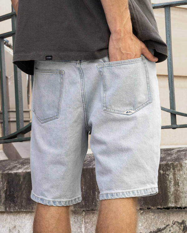 Quiksilver Aqua Cult Denim Shorts for Mens