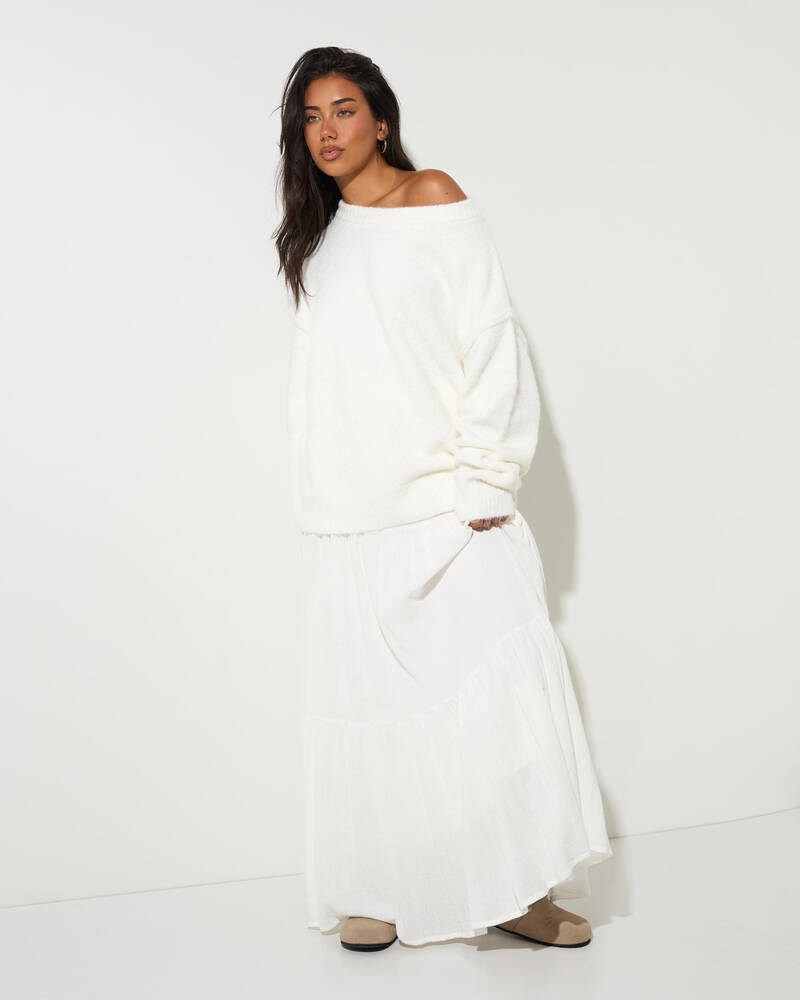 Mooloola Lush Crew Neck Knit Jumper for Womens