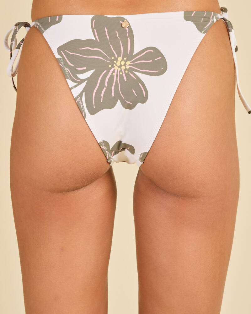 Rhythm Kia Floral Tie Side Hi Cut Bikini Bottom for Womens