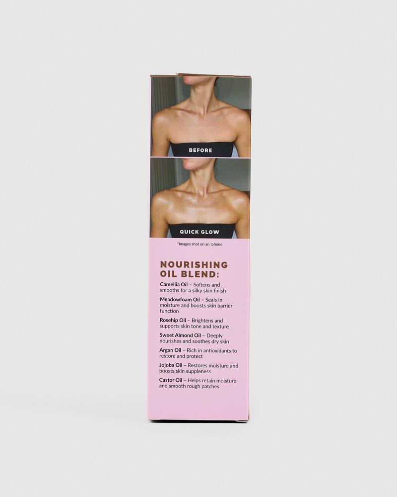 Quick Flick 2 In 1 Watermelon Hydrating Shimmer Body Glaze for Womens