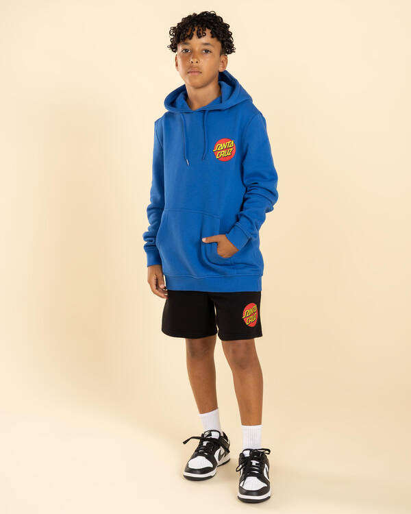 Santa Cruz Boys' Classic Dot Puff Chest Hoodie for Mens