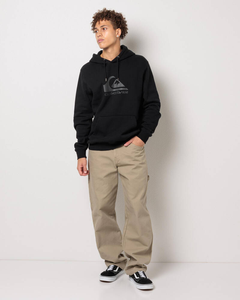 Quiksilver Comp Logo Hoodie for Mens