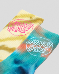 Santa Cruz Santa Cruz Boys' Opus Dot Crew Socks 2 Pack for Mens image number null