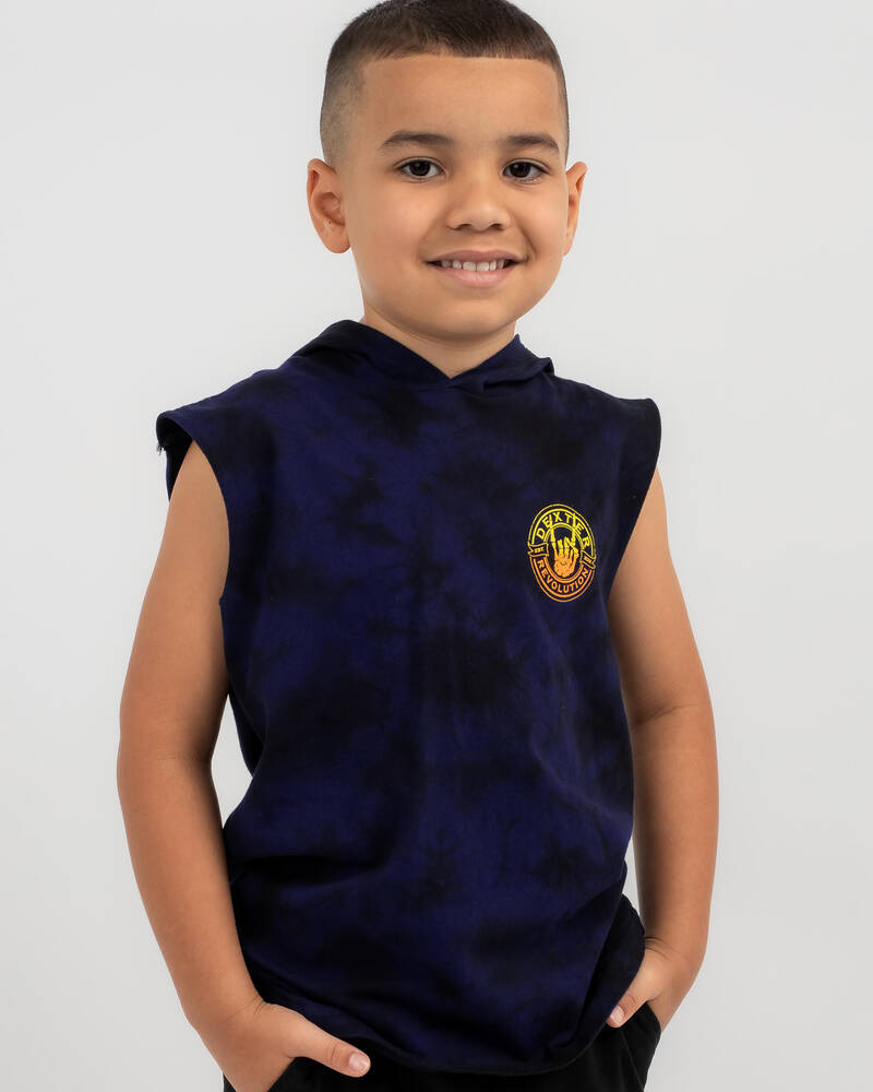 Dexter Toddlers' RockNRoll Hooded Muscle Tank for Mens