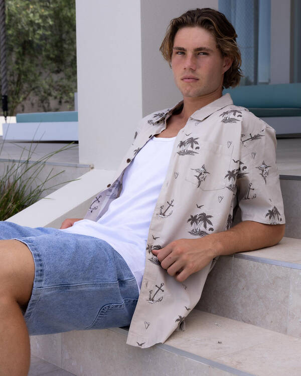 Quiksilver Horizon Haze Short Sleeve Shirt for Mens