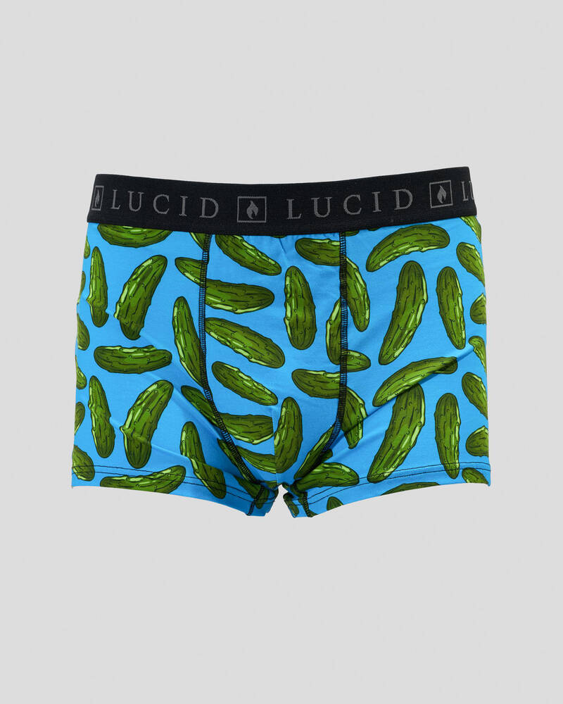 Lucid Pickle Fitted Boxers for Mens
