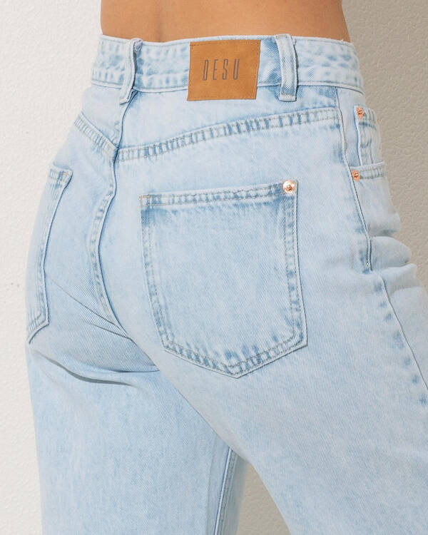 DESU Icon Straight Leg Jeans for Womens