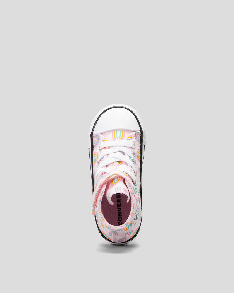 Converse Toddlers' Chuck Taylor All Star Easy-On Rainbow Shoes for Womens