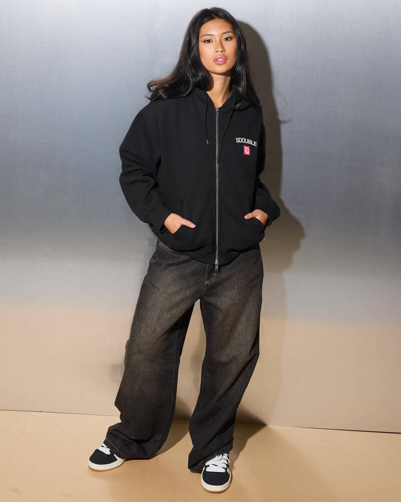 S-Double Cities Zip Hoodie for Womens