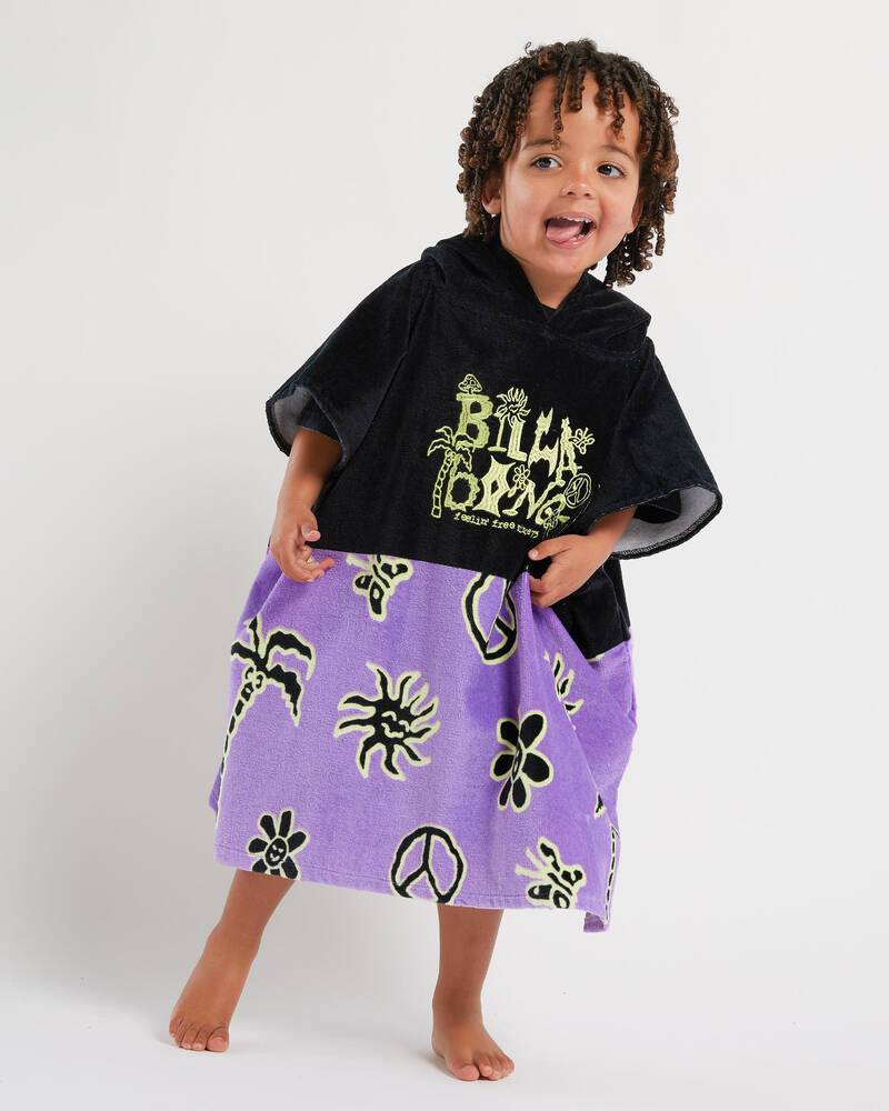 Billabong Toddlers' Shady Hooded Poncho for Mens
