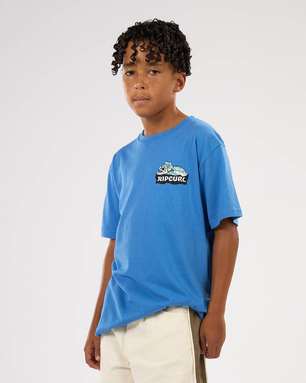 Rip Curl Boys' Sunset Sesh Art T-Shirt for Mens