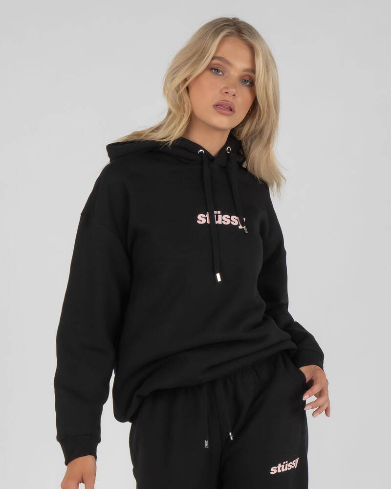 Stussy Italic Hoodie for Womens