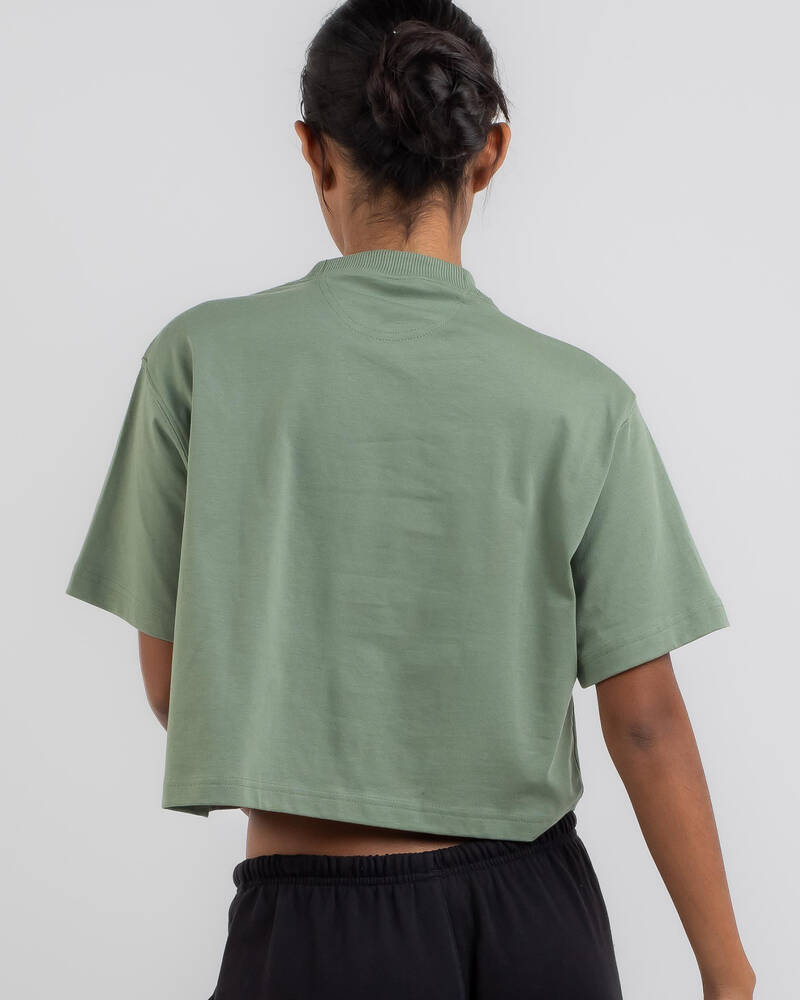 Reebok Archive Essentials Cropped T-Shirt for Womens