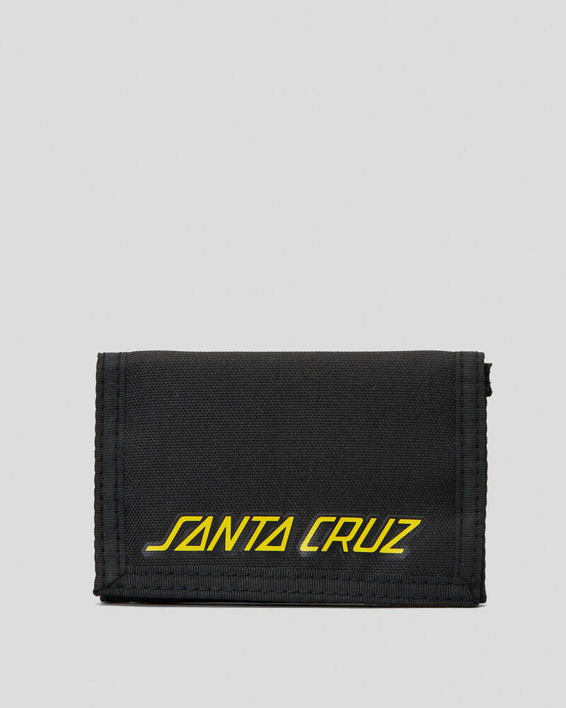 Santa Cruz Classic Dot Strip Velcro Wallet for Mens