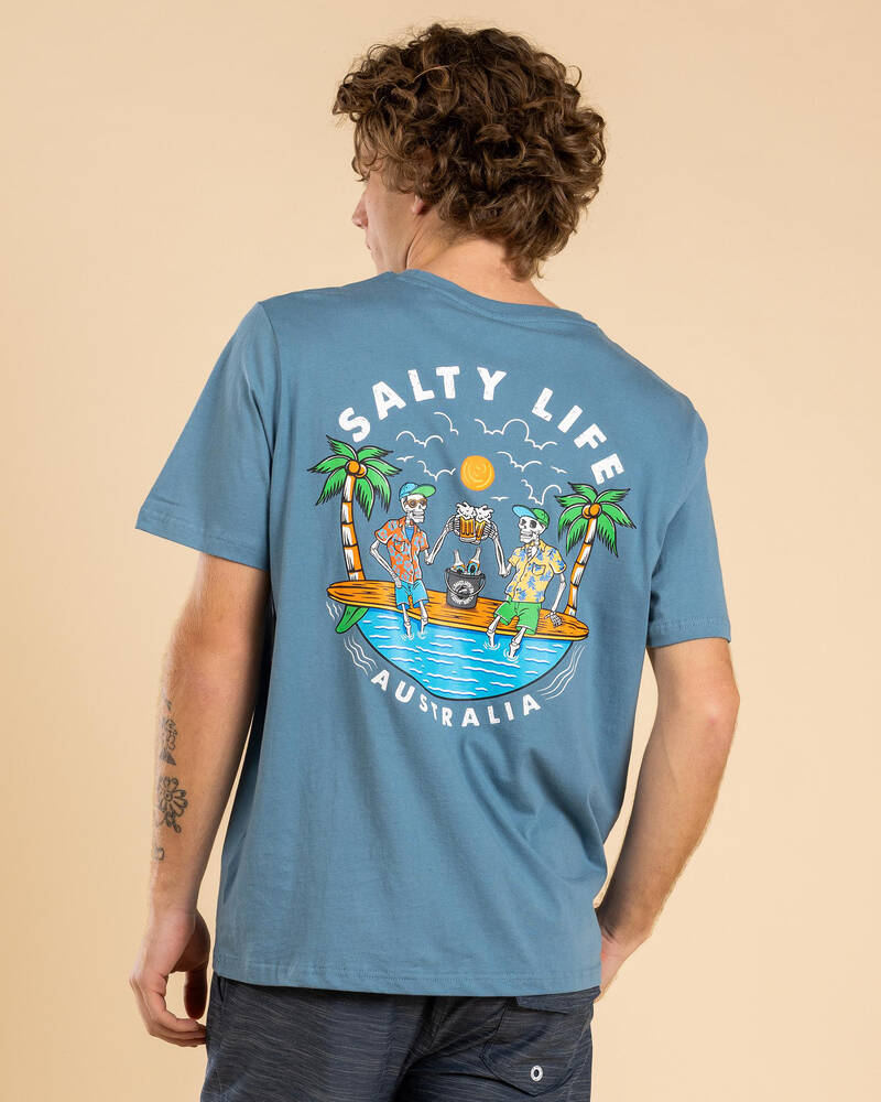 Salty Life Salted Souls T-Shirt for Mens