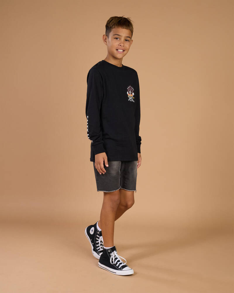 Salty Life Boys' Seaboard Long Sleeve T-Shirt for Mens