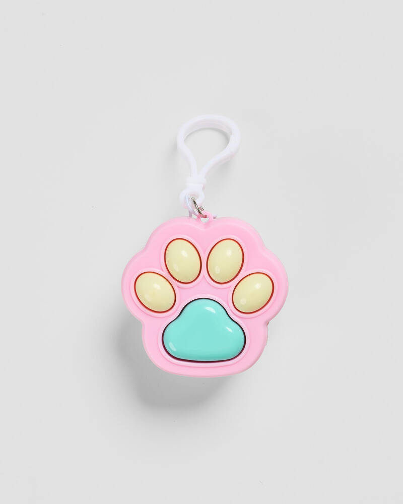 MDI Fidget Keychain Cat Paw Click for Mens