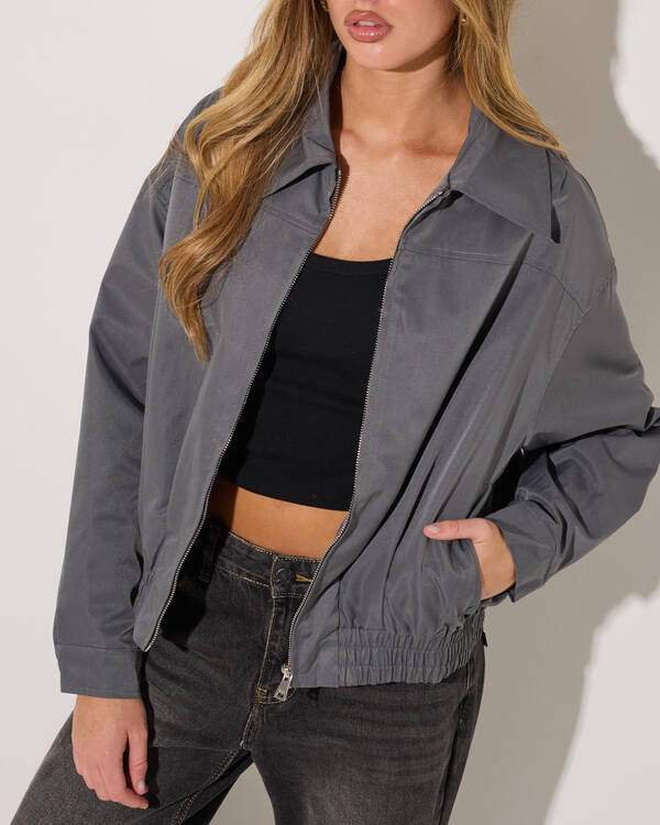 Pink Diamond Stella Bomber Jacket for Womens