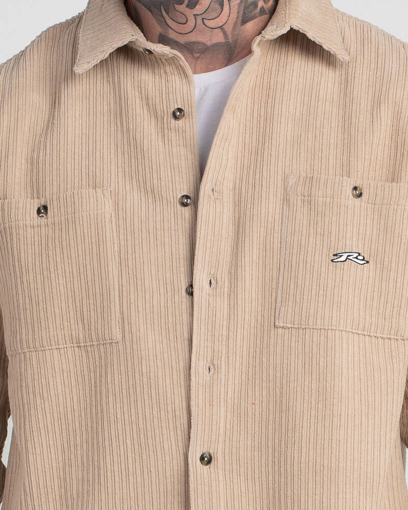 Rusty Eight Whale Overshirt for Mens