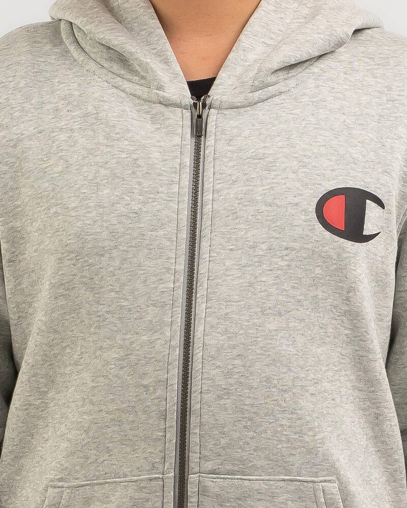 Champion Boys' C Logo Zip Hoodie for Mens