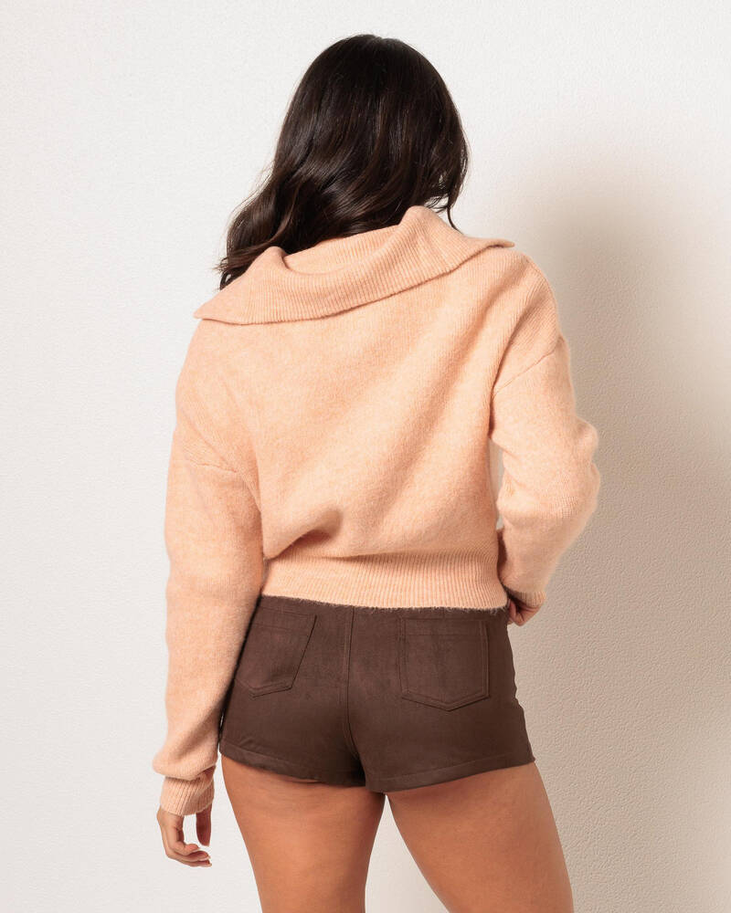 Mooloola Tonic Half Zip Knit Jumper for Womens