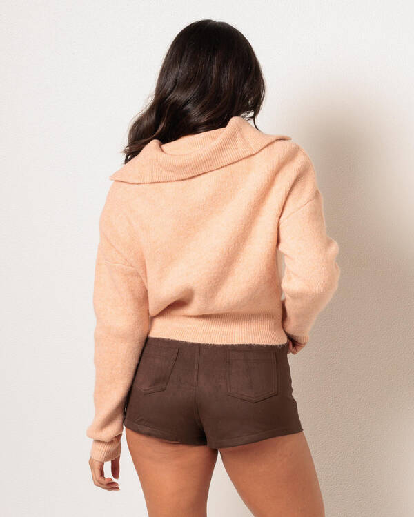 Mooloola Tonic Half Zip Knit Jumper for Womens